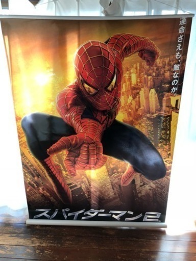 映画館ポスター 非売品 スパイダーマン2