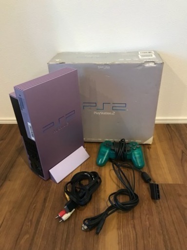 ★動作確認おまけ★play station2 SAKURA   SCPH-50000 ピンク