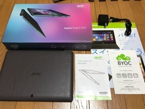 2in1 タブレット PC Aspire Switch 10 Eシリーズ