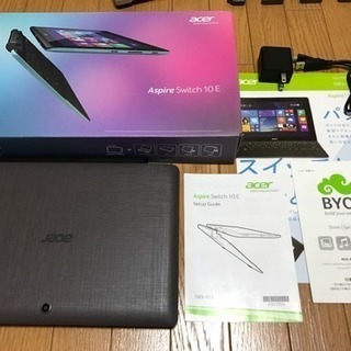 2in1 タブレット PC Aspire Switch 10 E...
