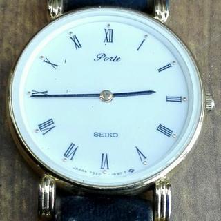 セイコー腕時計・ジャンク
ベルト長さ20.5㎝:時計径2.2㎝