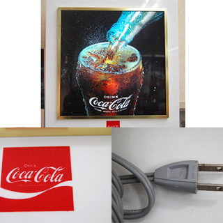  希少コカコーラ 電飾 壁掛け  店頭販促品 オブジェ コレクション等に CocaCola ☆札幌市 清田区 平岡