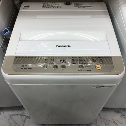 パナソニック 6ｋ 洗濯機 NA-F60B9 2016年 S028