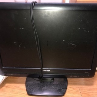 あげます TOSHIBA 液晶テレビ 19A3500 2007年製