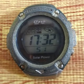Dash NEO-TEC ソーラー腕時計 ベルト欠品 10BAR...