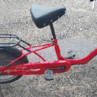 20インチ☆チャイルドシート付き自転車
