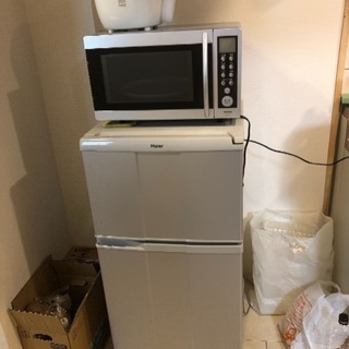 【単身セット】冷蔵庫、洗濯機、電子レンジ、炊飯器