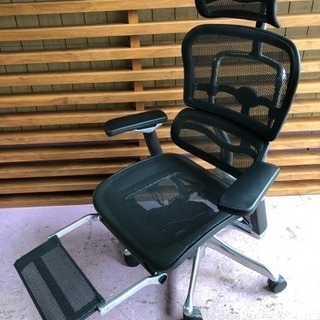 🔹🔹🔹展示品NO2🔶エルゴヒューマン、オットマン付、上位機種、17万