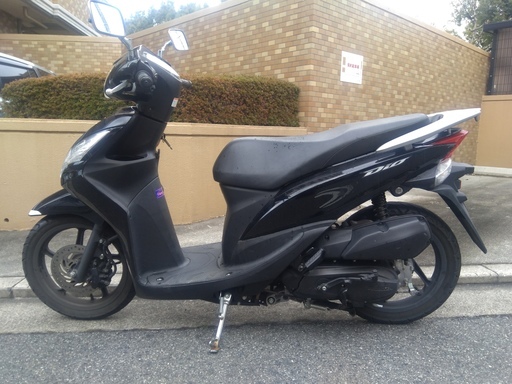ホンダ　ＤＩＯ１１０　２０１３年式　自賠責　廃車済み書類あり　良好