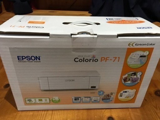 新品未使用 EPSON カラリオプリンター PF-71