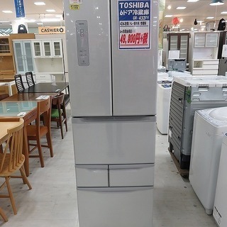 安心の6ヶ月保証付！TOSHIBA6ドア冷蔵庫です！！