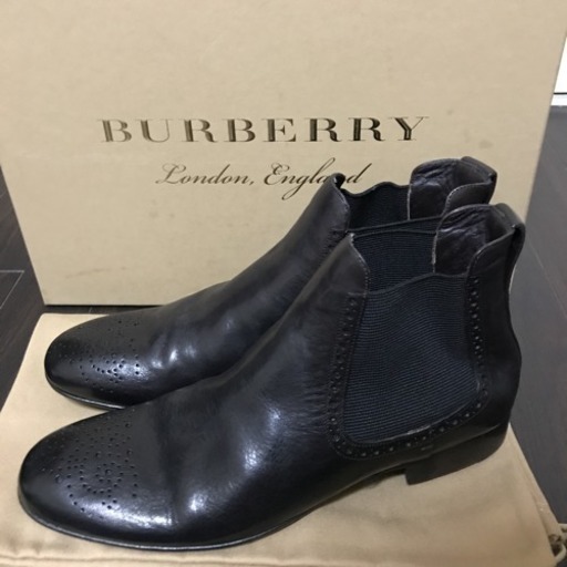 Burberry バーバリー サイドゴアブーツ
