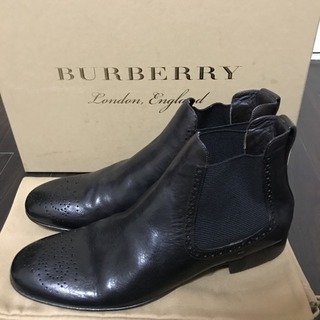 Burberry バーバリー サイドゴアブーツ