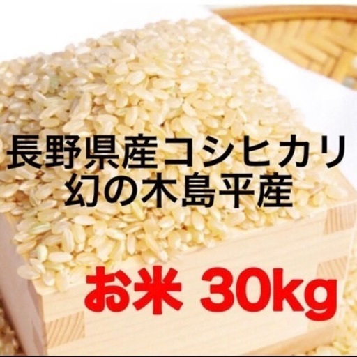 H30長野県産コシヒカリ