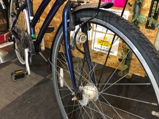 中古自転車2684 ブリヂストン 24インチ ギヤなし LEDオート