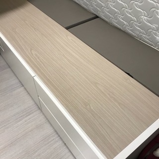 収納ベッド シングル ホワイト【1月末まで】