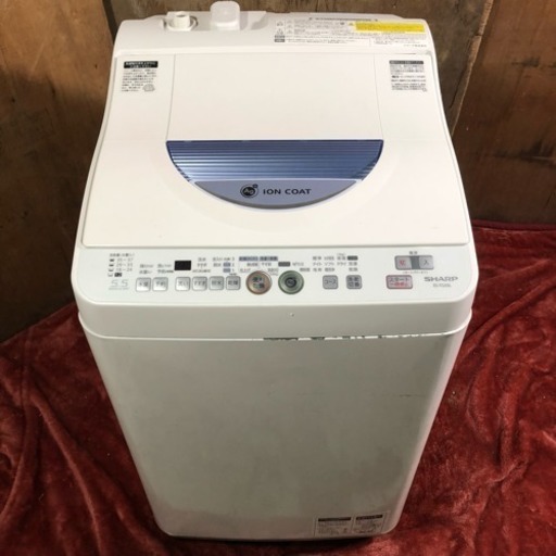配送・設置無料❗️2012年製 5.5kg 洗濯乾燥機 シャープ ES-TG55L
