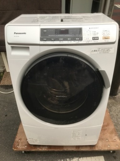 パナソニック ドラム洗濯乾燥機 エコナビ NA-VD120L プチドラム 6kg/3kg 洗濯機 Panasonic 2014年 動作品 川崎区 KK