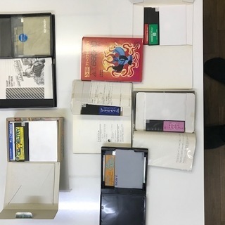 X68000 5インチFD　ソフトと付録付き本