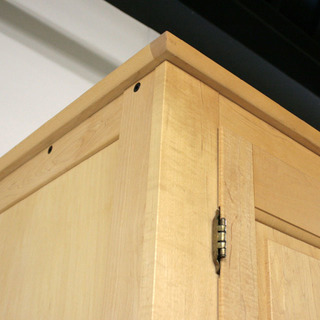 【訳あり】【長期展示在庫品】【家具のブランド】【IMADA】【ハイチェスト ファータ】【メープル】【亜麻仁油仕上】【