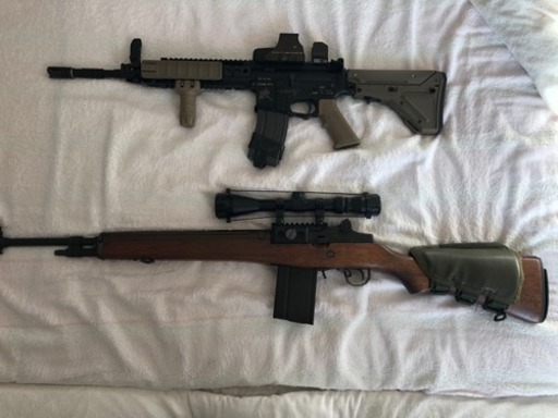 M4 M14 ガスガン セット