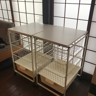 【商談中】IKEA ANTONIUS アントーニウス 棚 収納ケ...