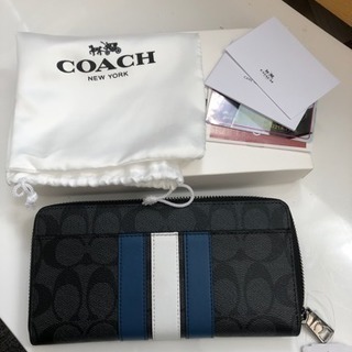 COACH長財布新品未使用タグ付き