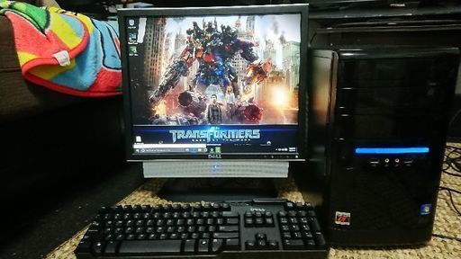 デスクトップPCモニターキーボードセット