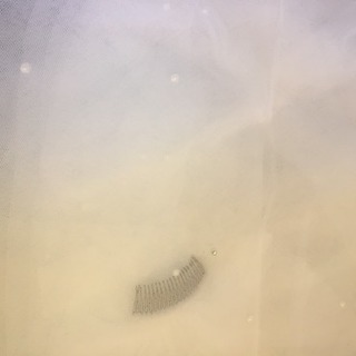 ◆ウェディングドレス・ベール◆1回のみ使用の美品◆3メートル◆パールつき