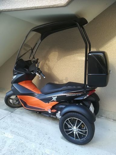 値下げ中pcx150トライク走行0 5万 ルーフ付き やまもと 大和西大寺のホンダの中古あげます 譲ります ジモティーで不用品の処分