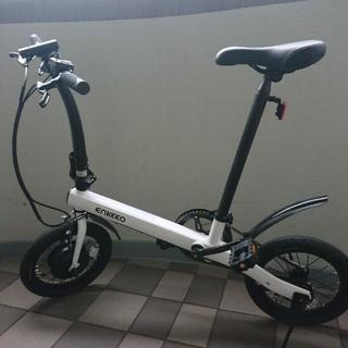 美品 enkeeo b2 電動アシスト自転車 折りたたみ 明日土...