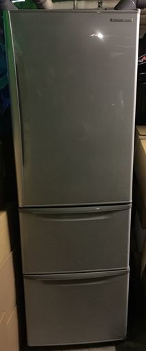 ナショナル national ノンフロン冷凍冷蔵庫 3ドア 365L NR-C375MR-H 2006年製