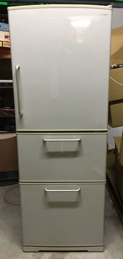 日立 ノンフロン冷凍冷蔵庫 3ドア 255L R-K26VLV 2007年製