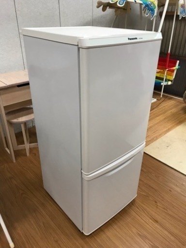 【リサイクルサービス八光　田上店　安心の3ヶ月保証　配達設置OK】Panasonic 137L 2ドア冷蔵庫NR-TB146W