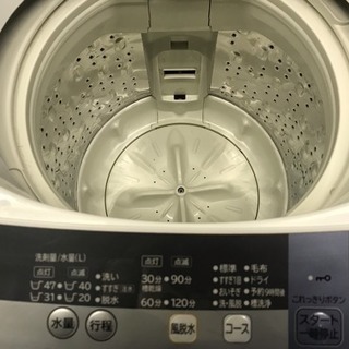 TOSHIBA 全自動電気洗濯機5KG AW-GT5GA
