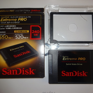 Extreme PRO SSD　240GB　使用時間極小　※再々...