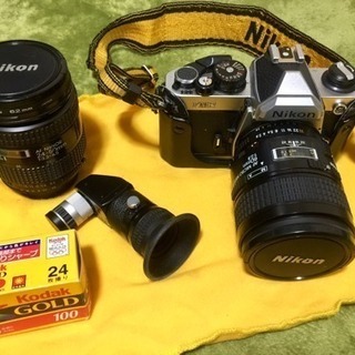 美品 フィルムカメラ Nikon FM2 ７点セット