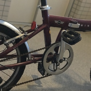 現在交渉中］折りたたみ自転車 MINI 赤