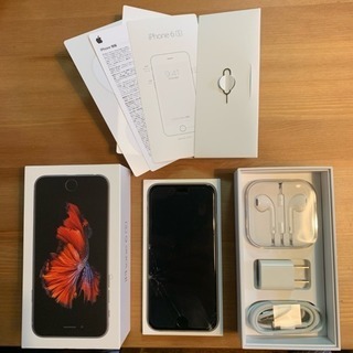 iPhone6s 64GB 動作良好 画面割れ