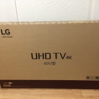 【新品未開封】 エルジー / LG 49UJ6100 ４K液晶テ...