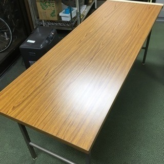 新品 折畳み式会議用テーブル 2脚