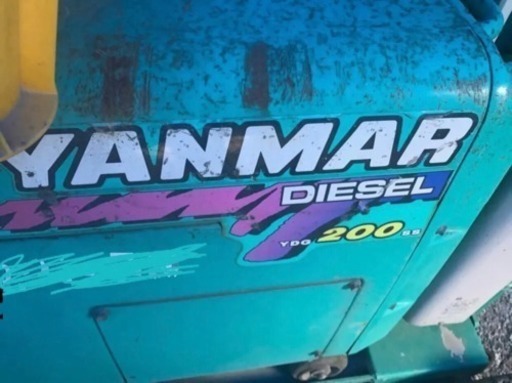 ヤンマー発電機YDG200SS ジャンク