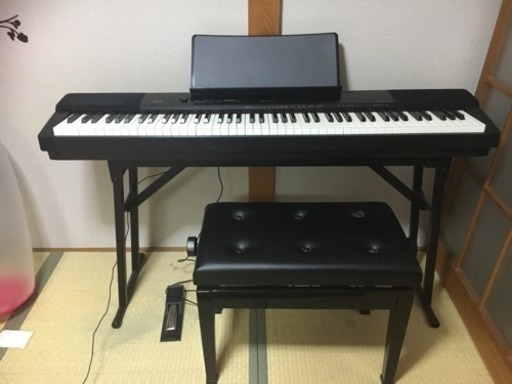 YAMAHA 電子ピアノCASIO プリヴィア コンパクトモデルPX-150BK www