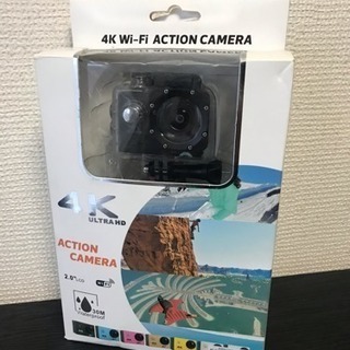 未使用 4K WiFi ACTION CAMERA アクションカメラ