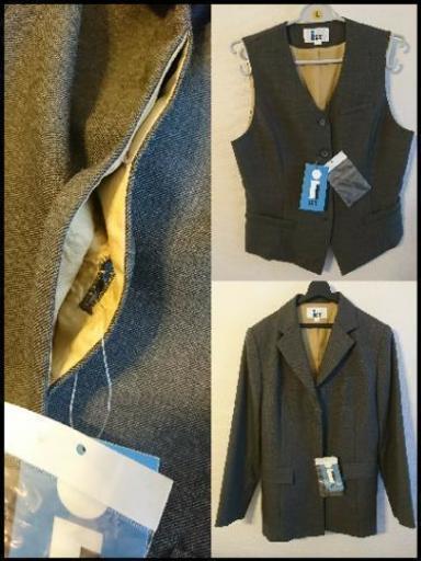 【新品タグ付き】11号◎制服★事務服★３点セット【就職・新生活・オフィス・スーツ】