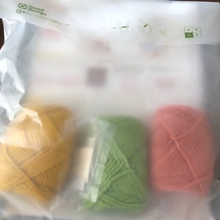 【値下げ】クチュリエの手芸セット☆ウールのぎっしりラグ 値下げ】クチュリエの手芸セット☆ウールのぎっしりラグ