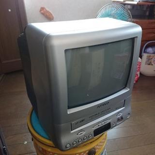 【0円】1999年製ORION ビデオ付10型カラーテレビ