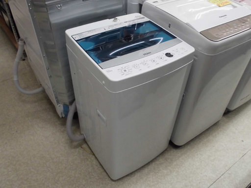 PayPay対応 5.5㎏洗濯機 Haier 2016年製 ハイアール JW-C55A 取説 コンパクト 未清掃 札幌市西区西野