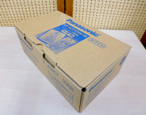 未使用 Panasonic パナソニック VE-GZ31DW コードレス電話機 ルルル ホワイト N4557327 Panasonic 電話機 VE-GZ31DW パナソニック Panasonic