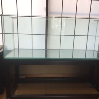 120センチ水槽と水槽台